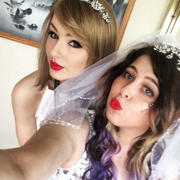 Olivia Sturgiss, la sosie australienne de Taylor Swift, en décembre 2015.