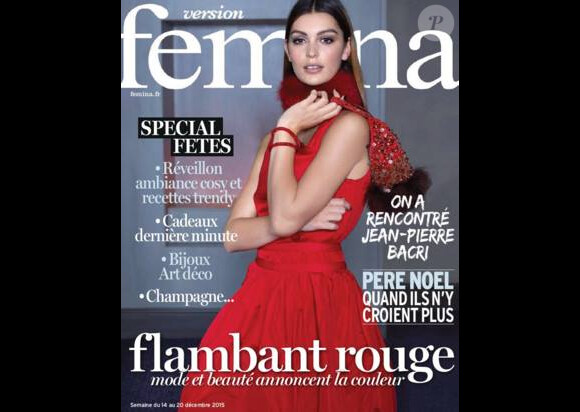 Le magazine Version Femina, supplément du Journal du dimanche du 13 décembre 2015
