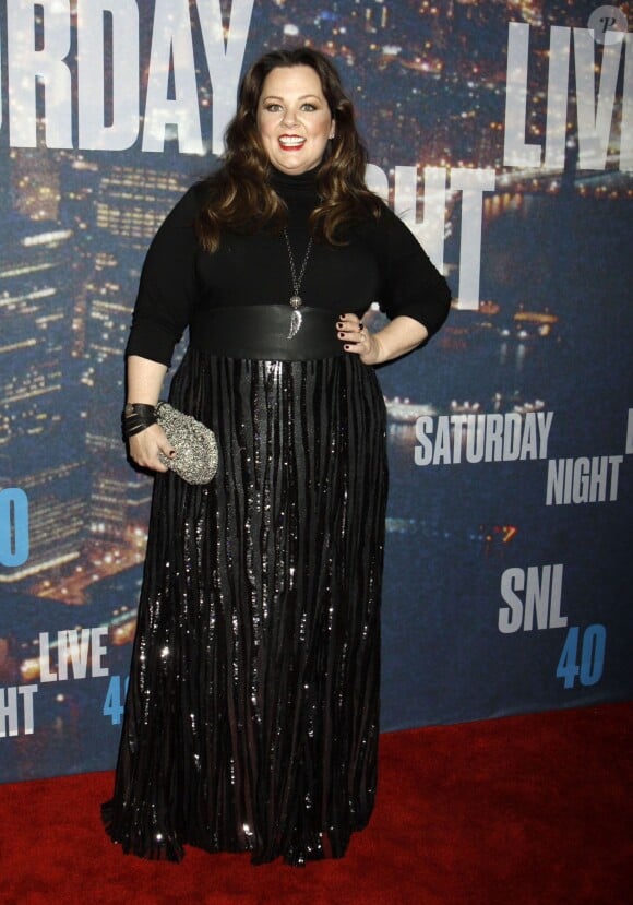 Melissa McCarthy - Gala d'anniversaire des 40 ans de Saturday Night Live (SNL) à New York. Le 15 février 2015