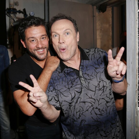 Exclusif - Titoff et Julien Lepers participent à la 5e édition du festival "Les Écrans de L'Humour" à Marseille le 12 septembre 2015 © Philippe Doignon / Laurent Vu / Bestimage