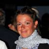 Marie Dorin lors d'un événement Somfy à l'Espace 56, au sein de la Tour Montparnasse à Paris, le 4 octobre 2015
