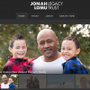 Capture d'écran du site internet du trust dédié aux enfants de Jonah Lomu