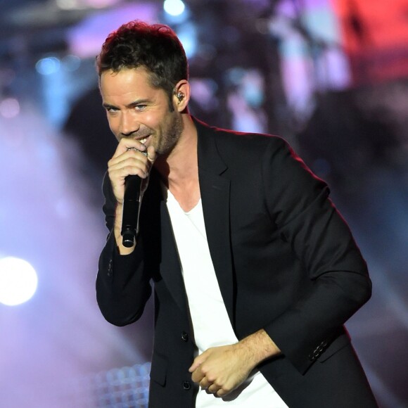 Exclusif - Emmanuel Moire - Enregistrement de l'émission "La Chanson de l'Année, Fête de la Musique" à Nîmes présentée par Nikos Aliagas pour TF1 le 20 juin 2015.