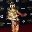 C-3PO - Première de "Star Wars : le réveil de la force" à Los Angeles le 14 décembre 2015.