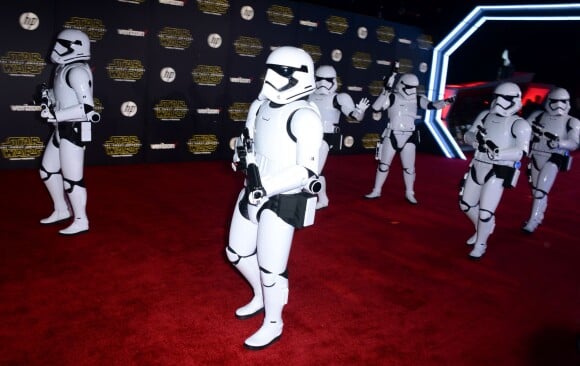 Première de "Star Wars : le réveil de la force" à Los Angeles le 14 décembre 2015.