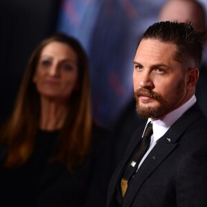 Tom Hardy à la première de 'The Revenant' au TCL Chinese Theatre à Hollywood, le 16 décembre 2015.