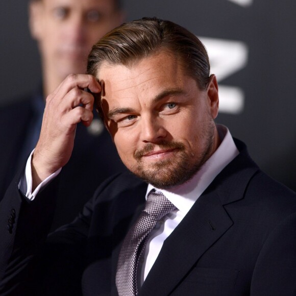 Leonardo DiCaprio à la première de 'The Revenant' au TCL Chinese Theatre à Hollywood, le 16 décembre 2015.