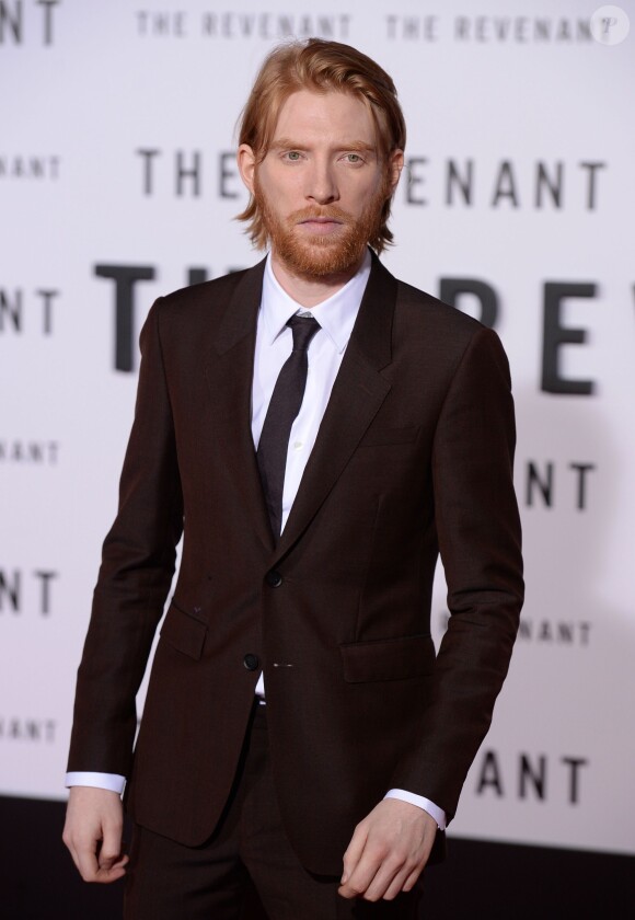 Domhnall Gleeson à la première de 'The Revenant' au TCL Chinese Theatre à Hollywood, le 16 décembre 2015.