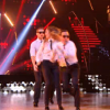 EnjoyPhoenix, Yann-Alrick Mortreuil et Jean-Marc Généreux, dans la demi-finale de Danse avec les stars 6, le vendredi 18 décembre 2015 sur TF1.