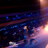 Loïc Nottet, Denitsa Ikonomova et Marie-Claude Pietragalla, dans la demi-finale de Danse avec les stars 6, le vendredi 18 décembre 2015 sur TF1.