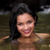 Portrait de Miss Réunion, lors de l'élection Miss France 2016 le samedi 19 décembre 2015 sur TF1