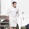 Exclusif - Ben Affleck, le nez cassé sur le tournage de 'Live By Night' à Los Angeles, le 8 décembre 2015.