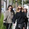Kendall Jenner et Khloé Kardashian à Beverly Hills, le 20 décembre 2015.