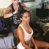 Nabilla : divine en sous-vetements Calvin Klein pour un shooting surprise