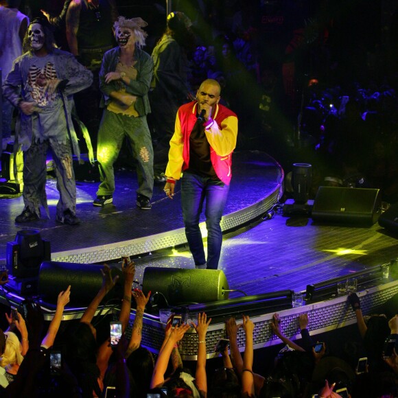 Chris Brown au Drai's à Las Vegas, le 31 octobre 2015.