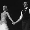 Katrina Patchett et Maxime Dereymez à Lille le 21/12/15 rendent hommage au papa disparu de la danseuse