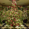 La maison de Kris Jenner, lumineuse pour les Fêtes. Photo publiée le 16 décembre 2015.