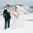 Richard Marx et Daisy Fuentes se sont mariés le 23 décembre 2015 à Aspen (Colorado). Photo Instagram Daisy Fuentes.