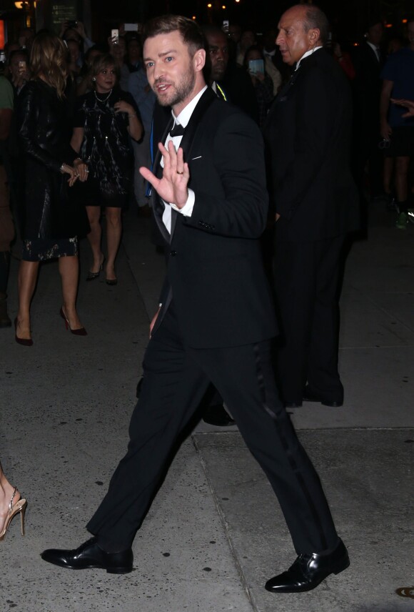 Justin Timberlake à la soirée ‘Fashion Group International's Night Of Stars' à Cipriani Wall Street à New York, le 22 octobre 2015