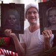 Neil Patrick Harris a reçu un effrayant cadeau à l'image des jumeaux Harper et Gideon pour Noël / photo postée sur Instagram, le 26 décembre 2015.