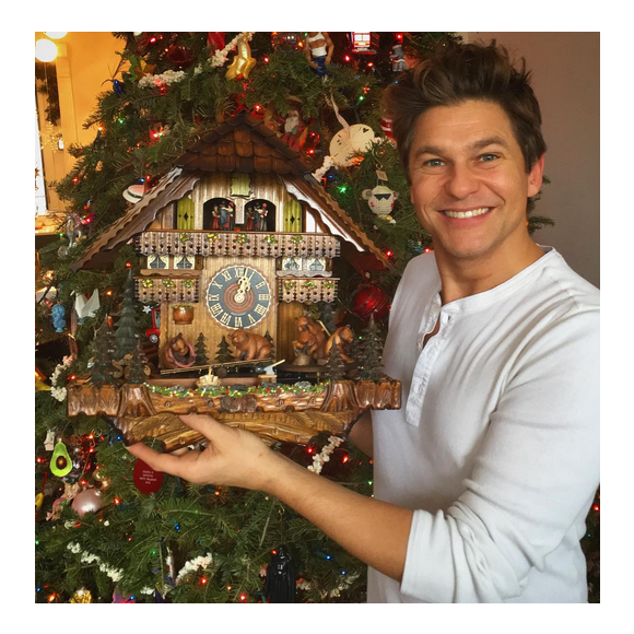 Neil Patrick Harris a offert une horloge déjanté à son mari David Burtka pour Noël / photo postée sur Instagram, le 26 décembre 2015.