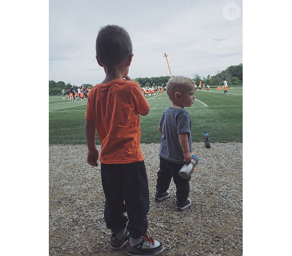 Les deux garçons de Kristin Cavallari et son mari Kay Cutler / photo postée sur Instagram au mois de juillet 2015.