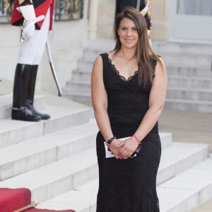 Marion Bartoli - Dîner d'état en l’honneur de la reine d'Angleterre donné par le président français au palais de l’Elysée à Paris, le 6 juin 2014, pendant la visite d’état de la reine après les commémorations du 70ème anniversaire du débarquement.