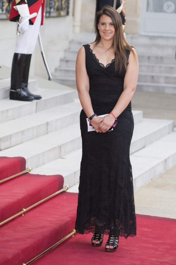 Marion Bartoli - Dîner d'état en l’honneur de la reine d'Angleterre donné par le président français au palais de l’Elysée à Paris, le 6 juin 2014, pendant la visite d’état de la reine après les commémorations du 70ème anniversaire du débarquement.