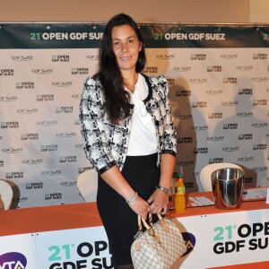 Marion Bartoli - Conference de presse et tirage au sort du 21eme Open GDF Suez a Paris le 27 Janvier 2013.