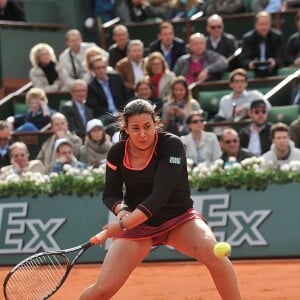 Jour 3 - Marion Bartoli - Match lors des internationaux de France de Roland Garros, le 28 mai 2013.