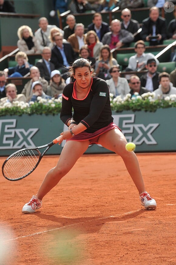 Jour 3 - Marion Bartoli - Match lors des internationaux de France de Roland Garros, le 28 mai 2013.