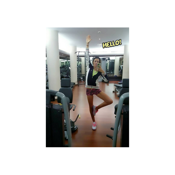 Marion Bartoli a posté une photo de son impressionante perte de poids sur sa page Instagram au mois de décembre 2015.