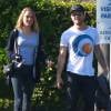 Exclusif - Reese Witherspoon et son ex-mari Ryan Phillippe se rendent à une réunion à l'école de leur fils Deacon à Brentwood, le 8 mars 2015.