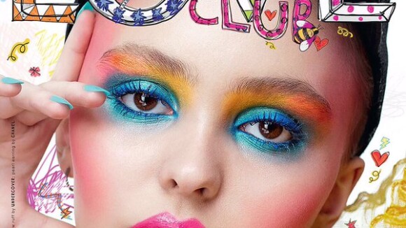 Lily-Rose Depp ultra maquillée : Une poupée pop pour "Love Magazine"