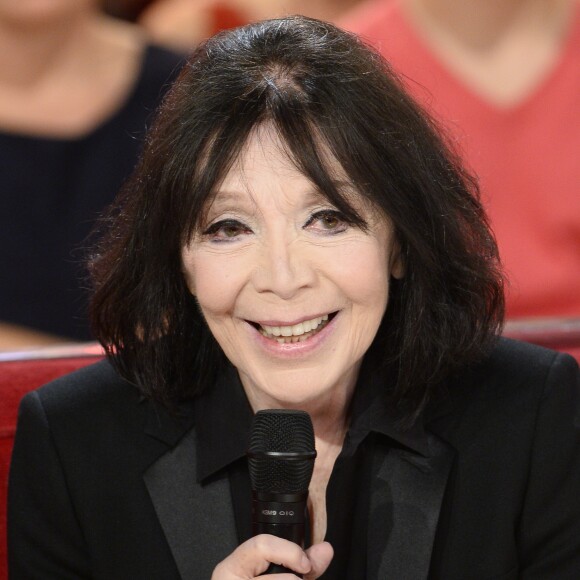 Juliette Greco - Enregistrement de l'emission "Vivement Dimanche" à Paris le 23 octobre 2013.