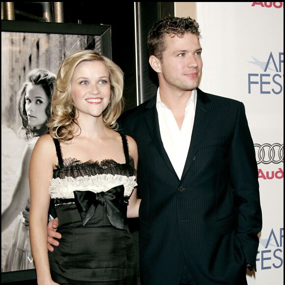 Reese Witherspoon et Ryan Phillippe à la première de Walk The line à Los Angeles, le 3 novembre 2005