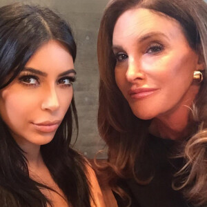 Kim Kardashian et Caitlyn Jenner à l'anniversaire de Kylie Jenner / août 2015