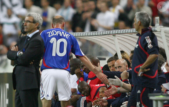 Zinedine Zidane au Stade de France le 27 mai 2006.