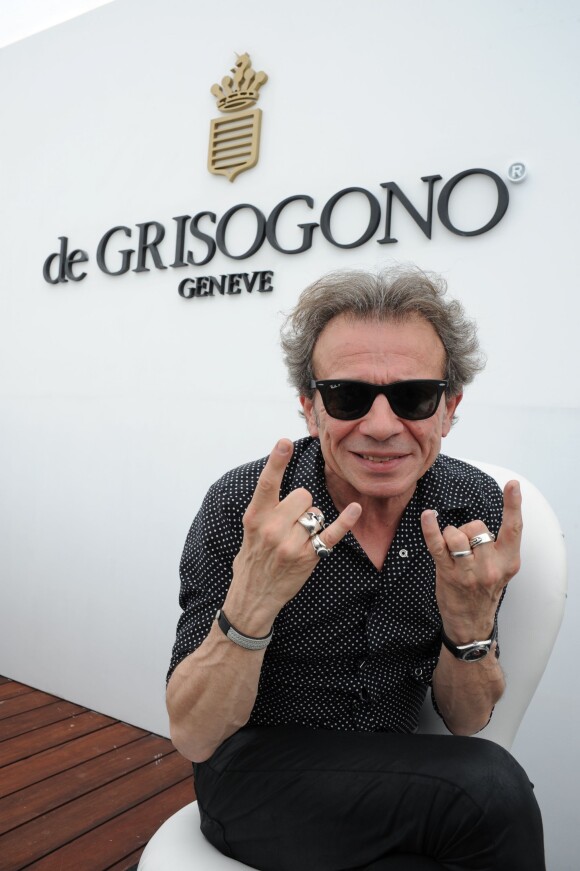 Exclusif - Rencontre avec Philippe Manoeuvre au showroom de Grisogono lors du 68ème festival international du film de Cannes le 14 mai 2015