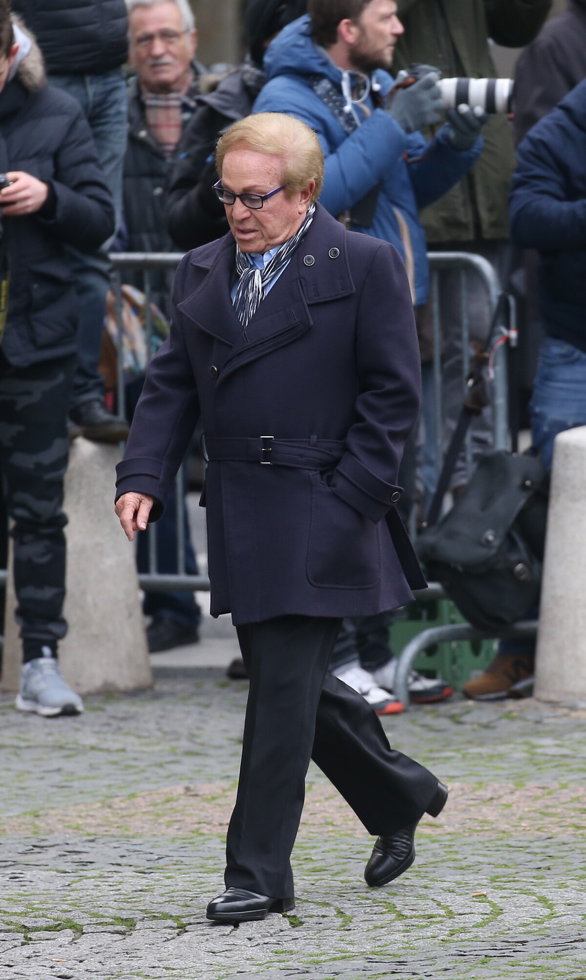 Photo : Orlando - Obsèques de Michel Delpech en l'église Saint-Sulpice à Paris, le 8 janvier