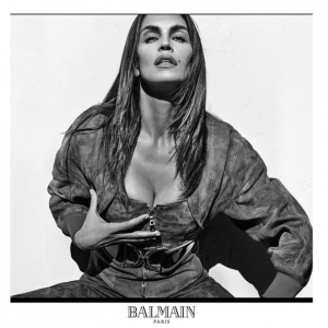 Campagne Balmain printemps/été 2016 (Cindy Crawford)