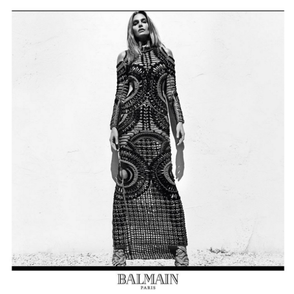 Campagne Balmain printemps/été 2016