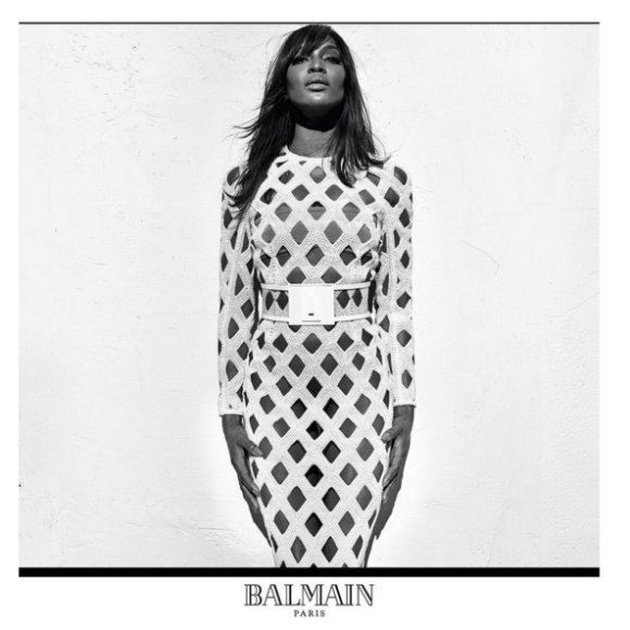 Campagne Balmain printemps/été 2016