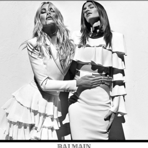 Campagne Balmain printemps/été 2016 (Claudia et Cindy)