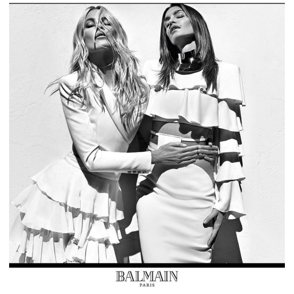 Campagne Balmain printemps/été 2016 (Claudia et Cindy)