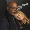 Samuel L. Jackson et Jennifer Jason Leigh au National Board of review gala 2015 à New York le 5 janvier 2016.