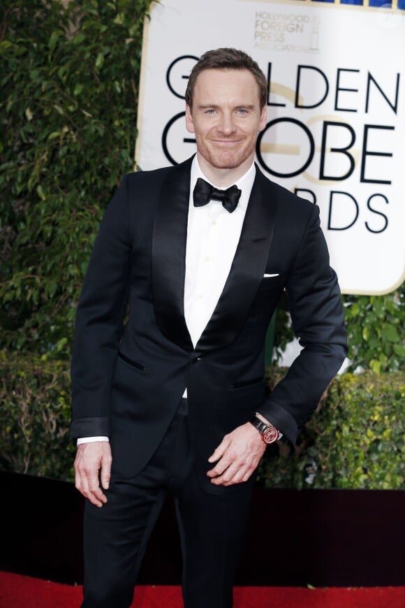 Michael Fassbender - 73ème cérémonie annuelle des Golden Globe Awards à Beverly Hills, le 10 janvier 2016.