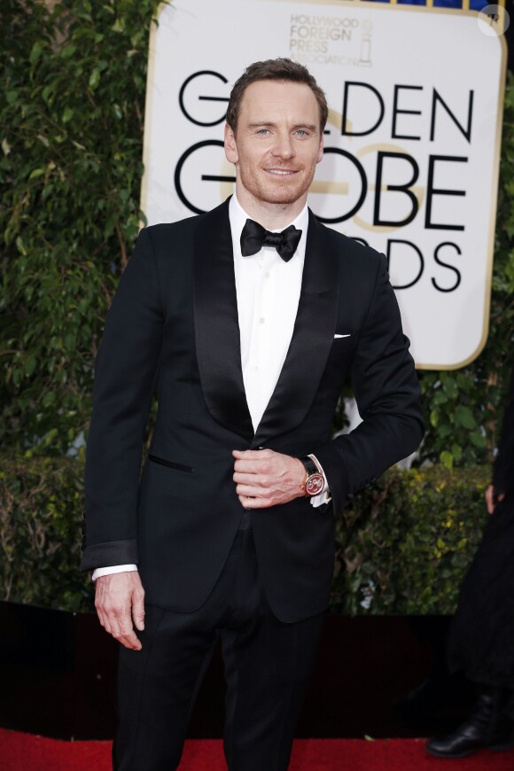 Michael Fassbender - 73ème cérémonie annuelle des Golden Globe Awards à Beverly Hills, le 10 janvier 2016.