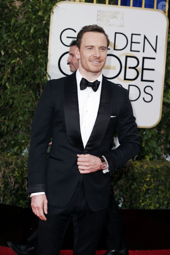 Michael Fassbender - 73ème cérémonie annuelle des Golden Globe Awards à Beverly Hills, le 10 janvier 2016.