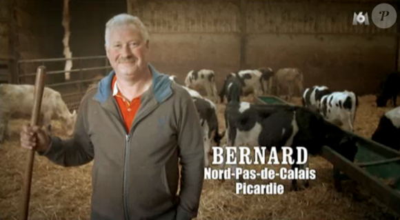 Bernard, dans L'amour est dans le pré 2016, le lundi 11 janvier 2016 sur M6.